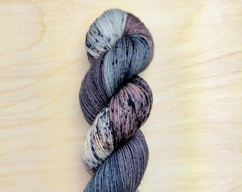 ALICE - Handdyed and Speckled Yarn, Fingering/Sock Weight, 75/25 Merino Wool & Nylon