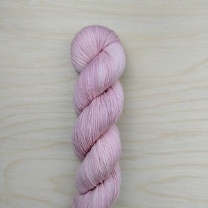 ROSE - Handdyed Tonal Yarn, Fingering/Sock Weight, 75/25 Merino Wool & Nylon