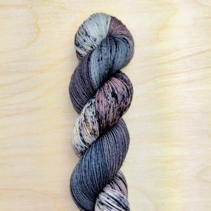 ALICE - Handdyed and Speckled Yarn, Fingering/Sock Weight, 75/25 Merino Wool & Nylon