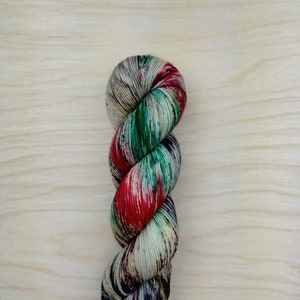 ACADEMIC - Handdyed and Speckled Yarn, Fingering/Sock Weight, 75/25 Merino Wool & Nylon