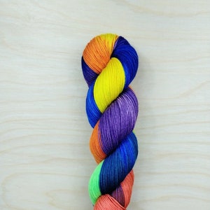 HOORAY - Handdyed and Speckled Yarn, Sock/Fingering 75/25 Merino/Nylon