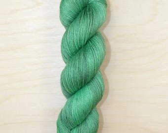 Auf Bestellung gefärbt - Seidige Mischung aus Merino, Mohair und Seide