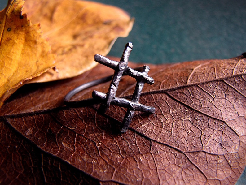 INGUZ Rune-inguz Ring-viking Rune Ring. Wiccan, Occult, Esoteric ...