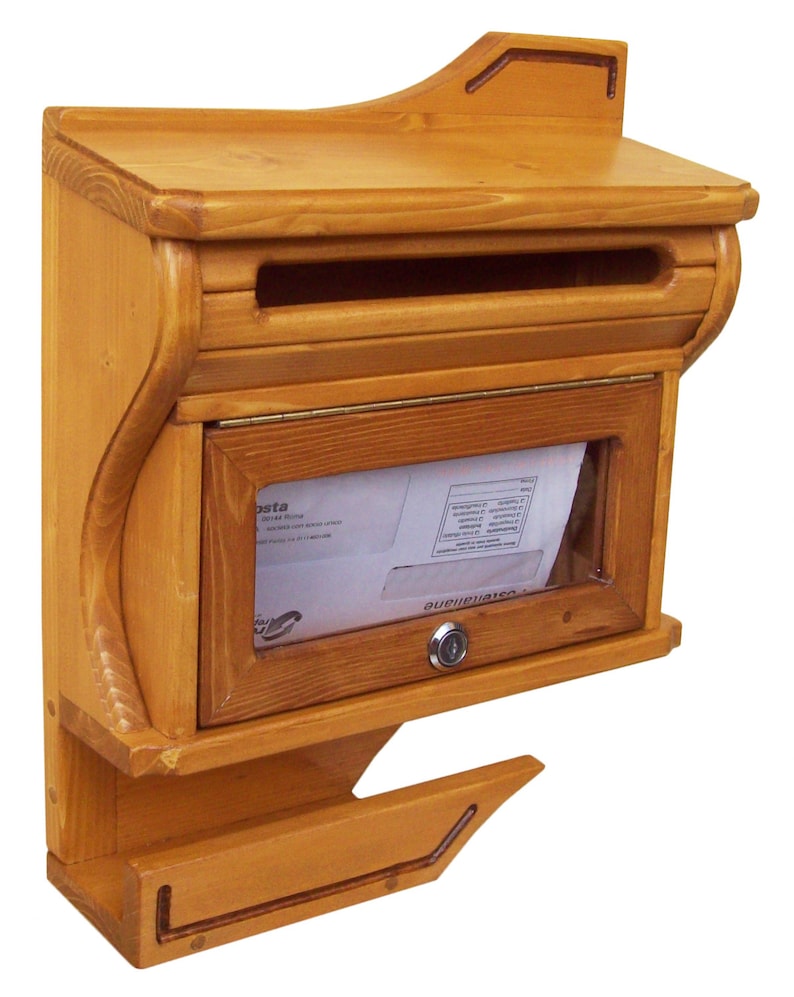 Cassetta postale posta buca porta lettere mailbox in legno Etsy Italia Cassetta postale posta buca porta lettere mailbox in legno Etsy Italia