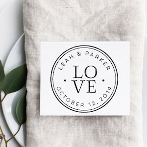 Custom Wedding Favor Stamp, Handmade Homemade Handcraft Stamp, Wedding Favor Stamp, Made with Love Stamp, DIY Custom Wedding Favor Tags