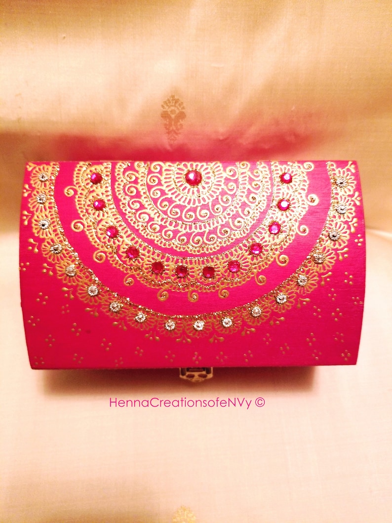 Pretty in Pink Keepsake/jewelry Boxes in Bluegrass Green or Etsy