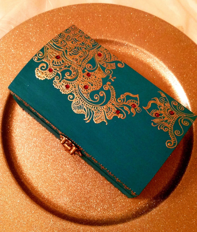 Pretty in Pink Keepsake/jewelry Boxes in Bluegrass Green or Etsy