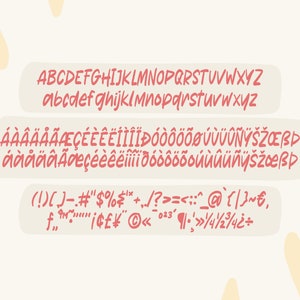 Angry Brush Font | Instant Digital Download | Alphabet Typeface ...