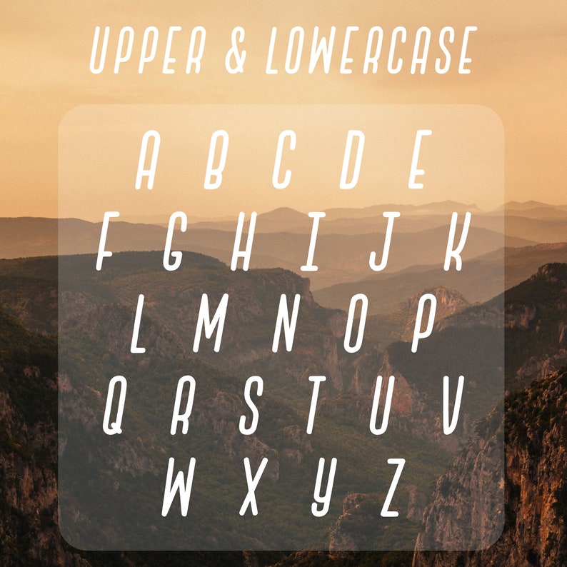 Simply Slanted 2 Hand-crafted Fonts - Instant Digital Download - Fun ...