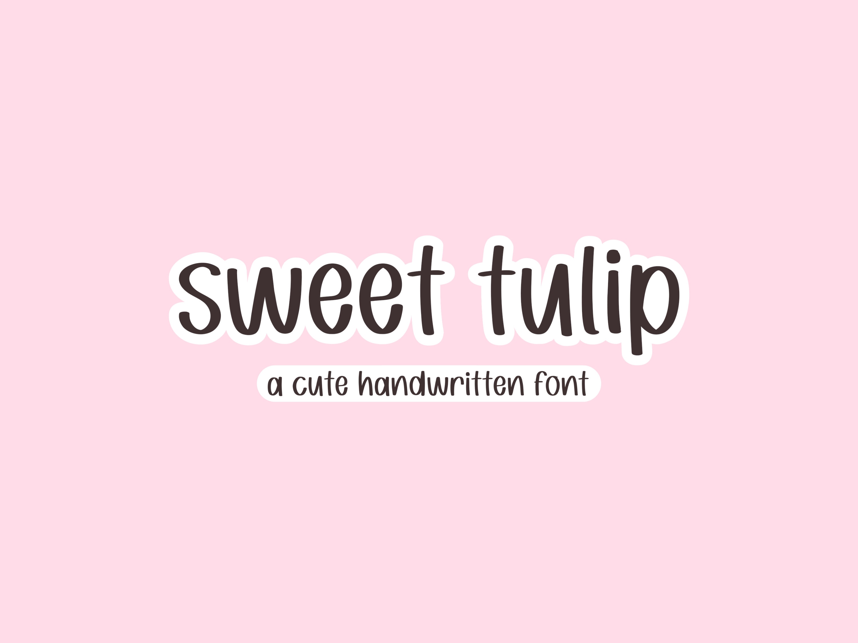 Sweet Tulipフォント | Cricutフォント、手書きフォント、手描きフォント、かわいいフォント、かわいいフォント、書体、Procreateフォント、教師用フォント