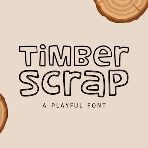 Lettertype houtschroot | Leuk lettertype, Cricut-lettertype, overzichtslettertype, handgetekende lettertype, Goofy-lettertype, speels lettertype, lettertype Procreate, lettertype leraar, eigenzinnig