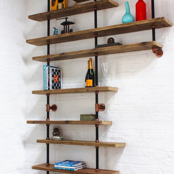 Copper Pipe Shelf Etsy