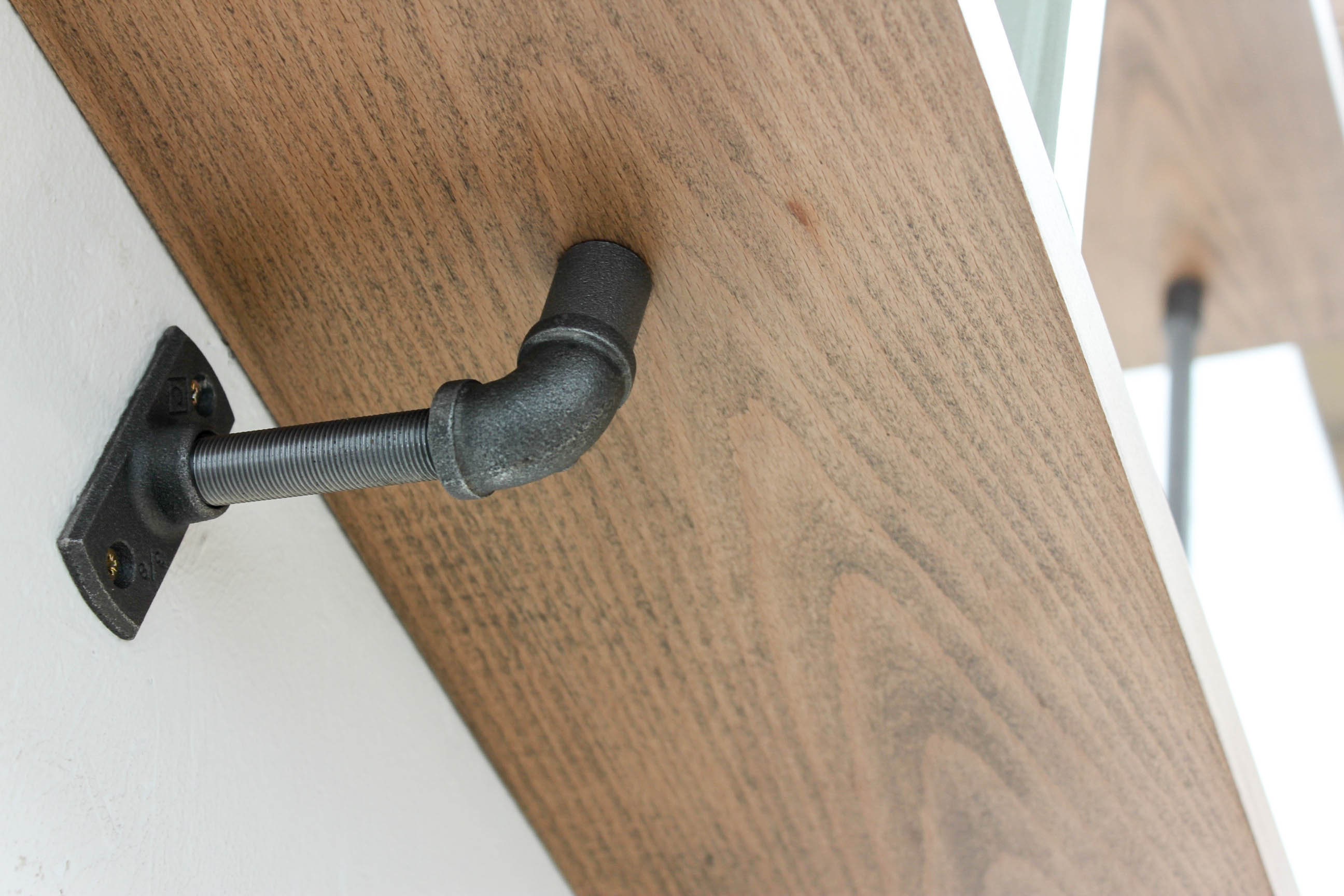 Barnaby Bespoke Adjustable Walnut Washed Solid Beech Shelves Etsy