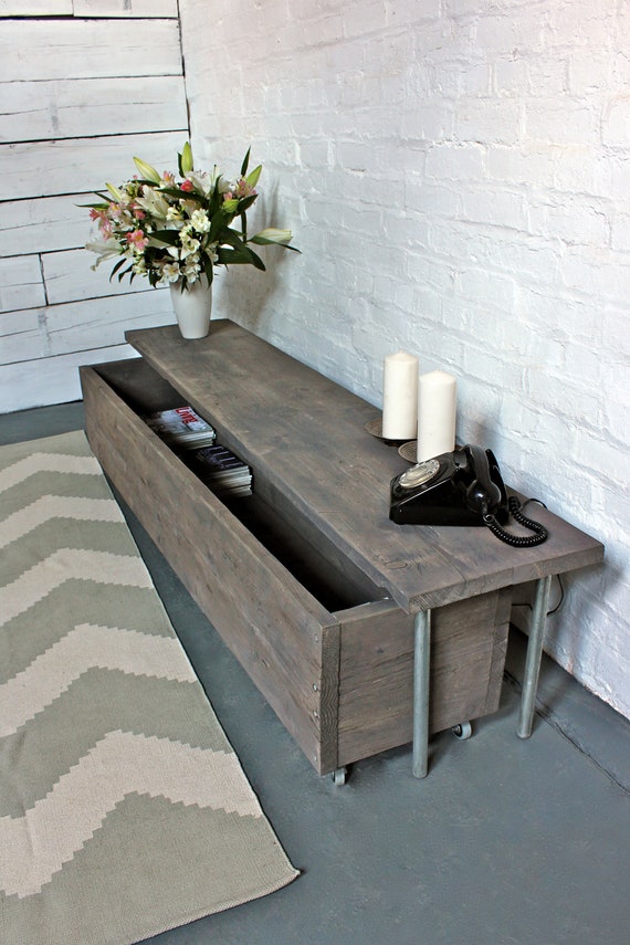 Low on sale bench storage