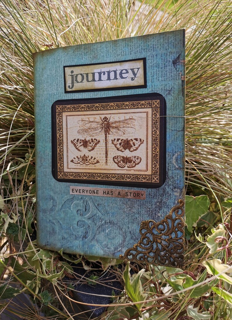 Memory Journey Staggered Envelope Junk Journal / Memory Theme Etsy