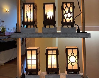 2023 WinterFest Art Market -- Tea Light Lantern, Flat-Pack Kit
