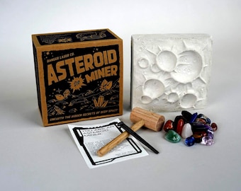 Asteroid Miner Dig Kit - Space Themed Gemstone Digging Experience