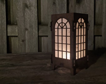 Tea Light Lantern Kit - "Window"