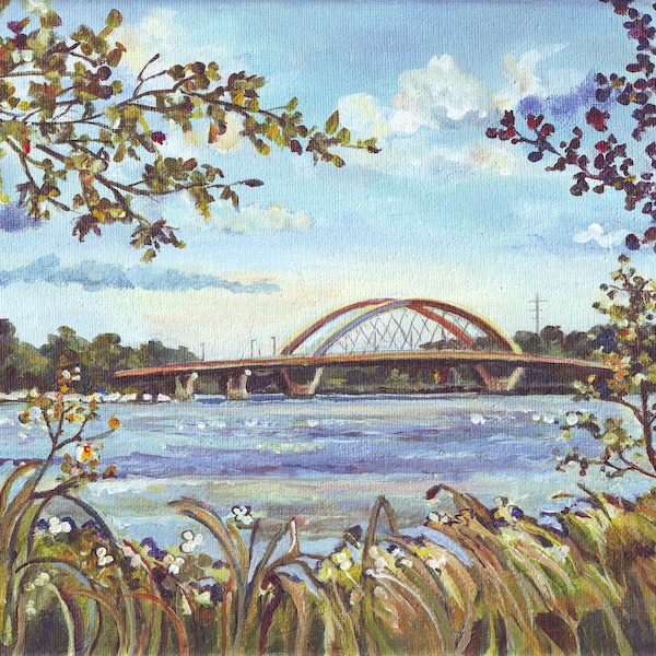 Bridge Note Card - Etsy