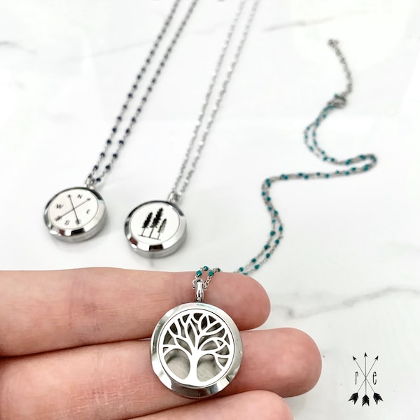 Aromatherapy Locket Etsy