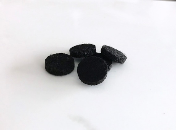 Vehicle Vent Clip Pad Refills - 22mm Size for 30mm (Large) Extra Thick Cotton Pads for Essential Oil Lockets