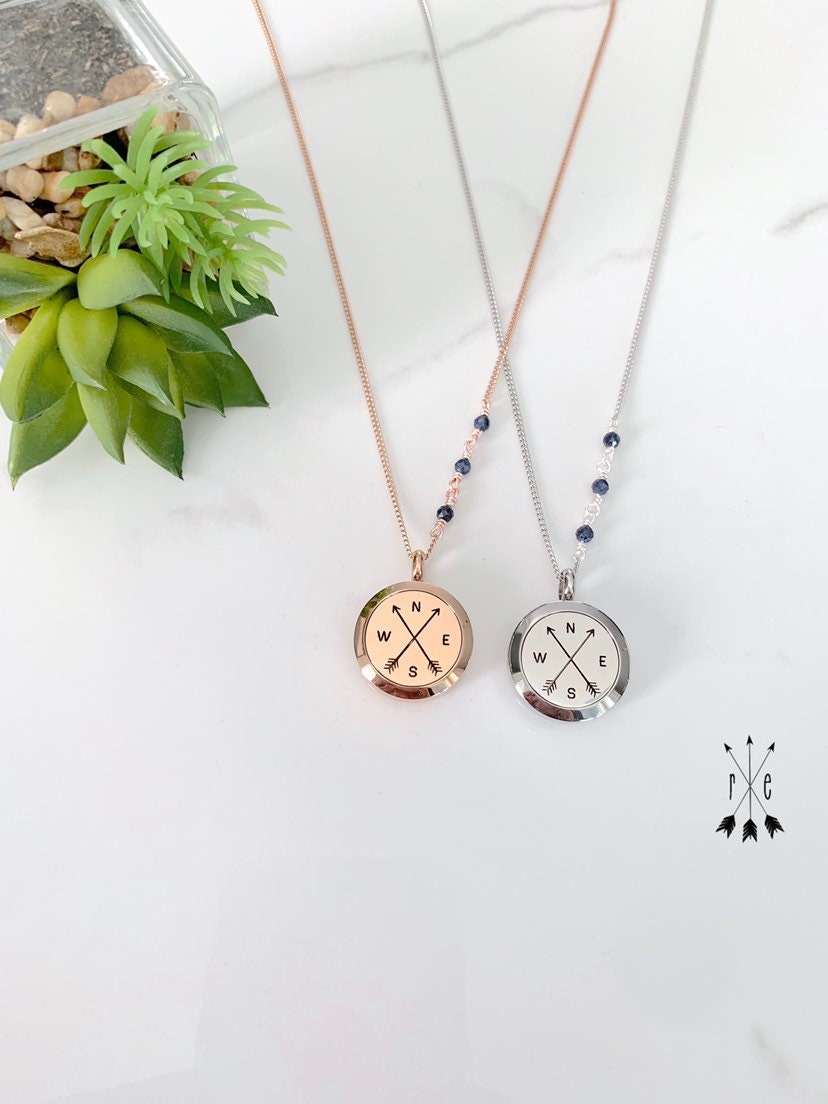 Buy Tree Essential Oils Necklace, Antique Silver Color, for Aromatherapy  Oils Diffuser Perfume, Large Case Locket Pendant, Gift Idea,round Shape  Online in India - Etsy