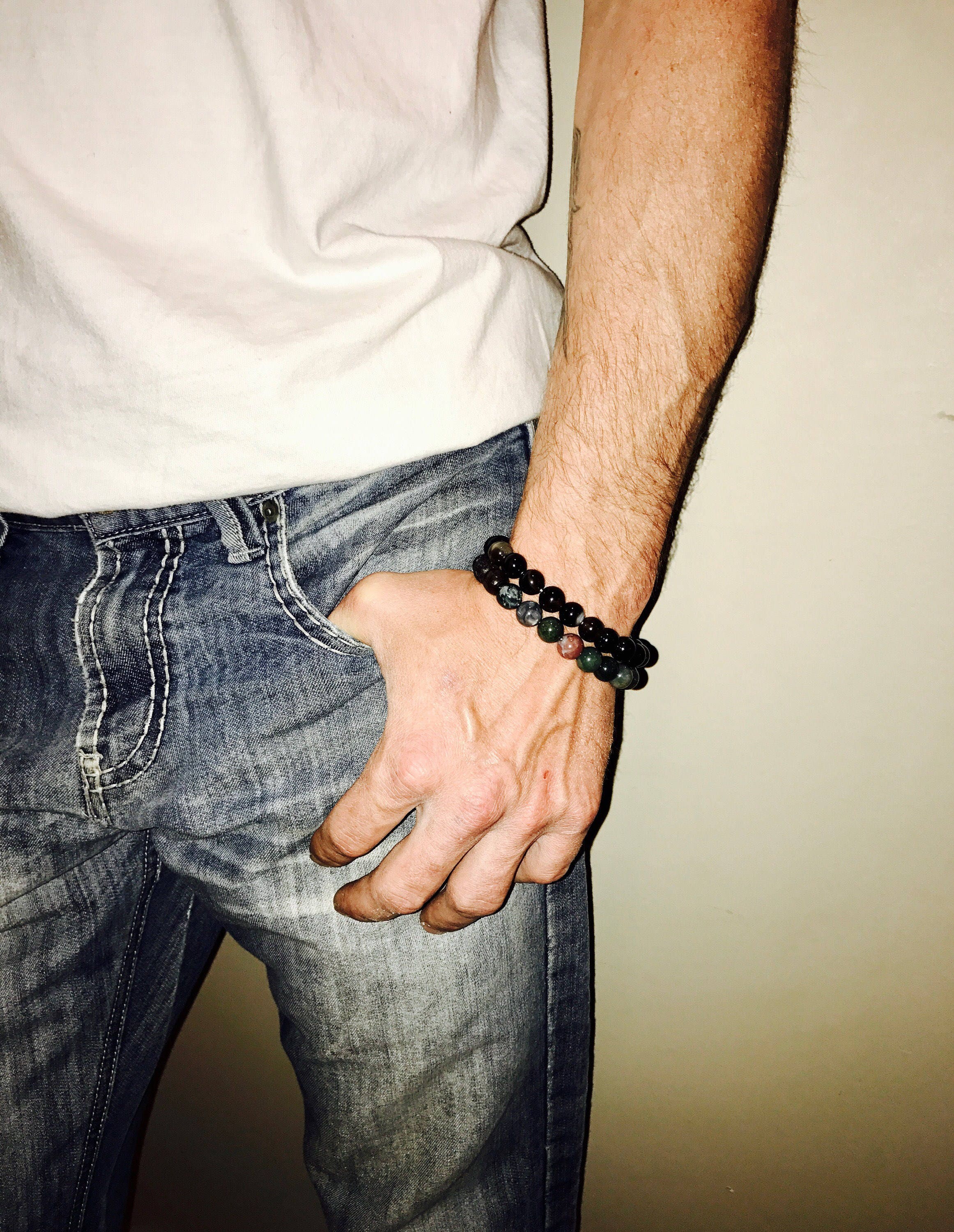 Mens outlet aromatherapy bracelet