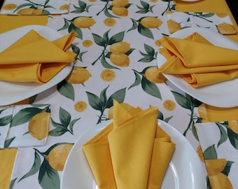 Tulip Table Runner for dinin, table kitchen decor, dining table, floral pattern,  waterproof