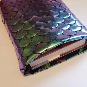 Fins and Feathers Book Sleeve/Book Protector/Book Sack
