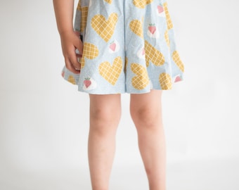 PDF-mönster: Summer sprinkles skort stl 50-170