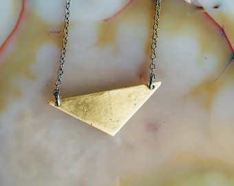 Rustic Bronze Triangle