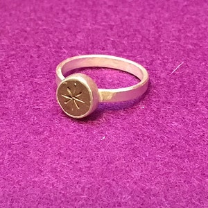 Bronze Starburst Ring Bild 3