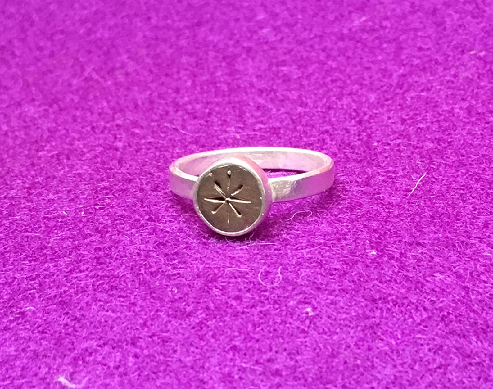Bronze Starburst Ring - Etsy