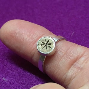 Bronze Starburst Ring Bild 5