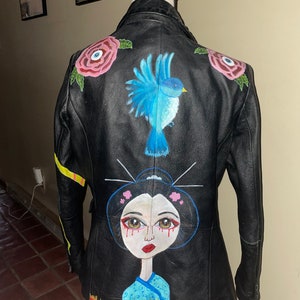 Bespoke Geisha Leather Jacket