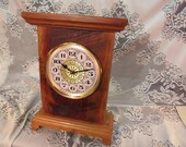 Cherry Barn Beam Mantel Clock from 1830 quot s Ohio Barn, sku 25C,Perfect gift for a BARN THEMED WEDDING