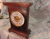 Cherry Barn Beam Mantel Clock from 1830 quot s Ohio Barn, sku 50,Perfect gift for a BARN THEMED WEDDING