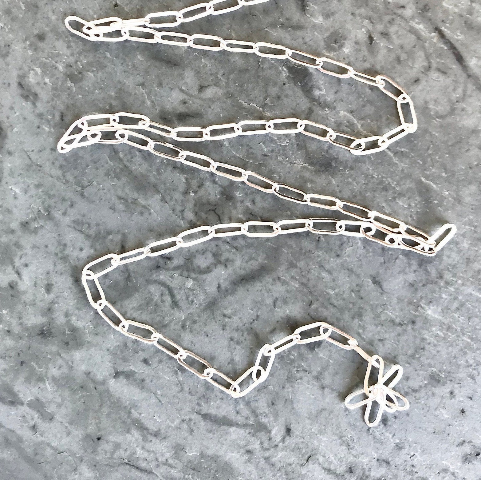Sterling Silver Chain Necklace Silver 