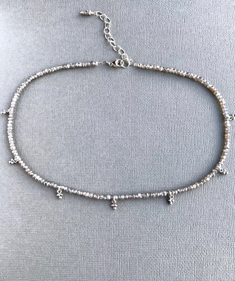 Labradorite Journey Necklace - Silver