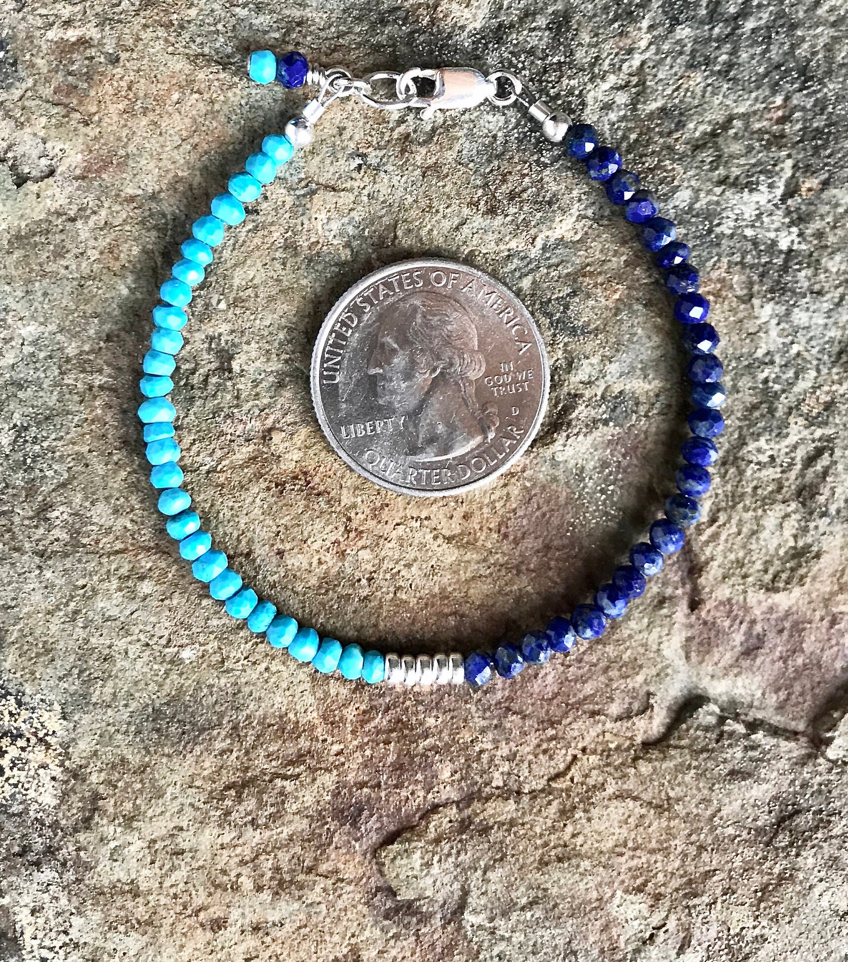 Halicarnassus Lapis Turquoise Bracelet