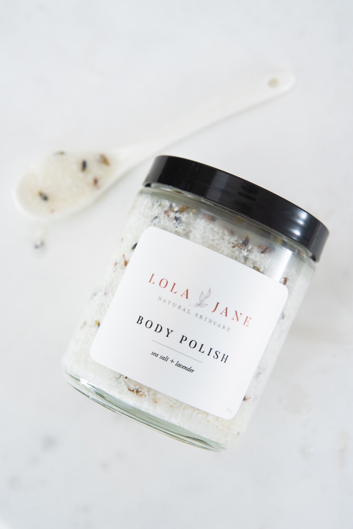 Zeezout Lavendel Body Scrub / Salt Scrub / Natural Body Etsy