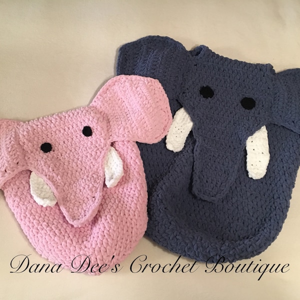 Baby Elephant Car Seat Blanket Pattern