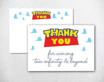 Toy Story Thank You Etsy