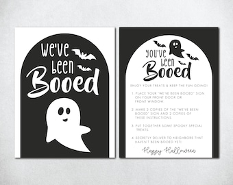 Je bent uitgejouwd teken, je bent uitgejouwd Halloween, je bent uitgejouwd spel, Buurman Halloween spel, Bewerkbaar afdrukbaar uitgejouwd teken, Boo'd