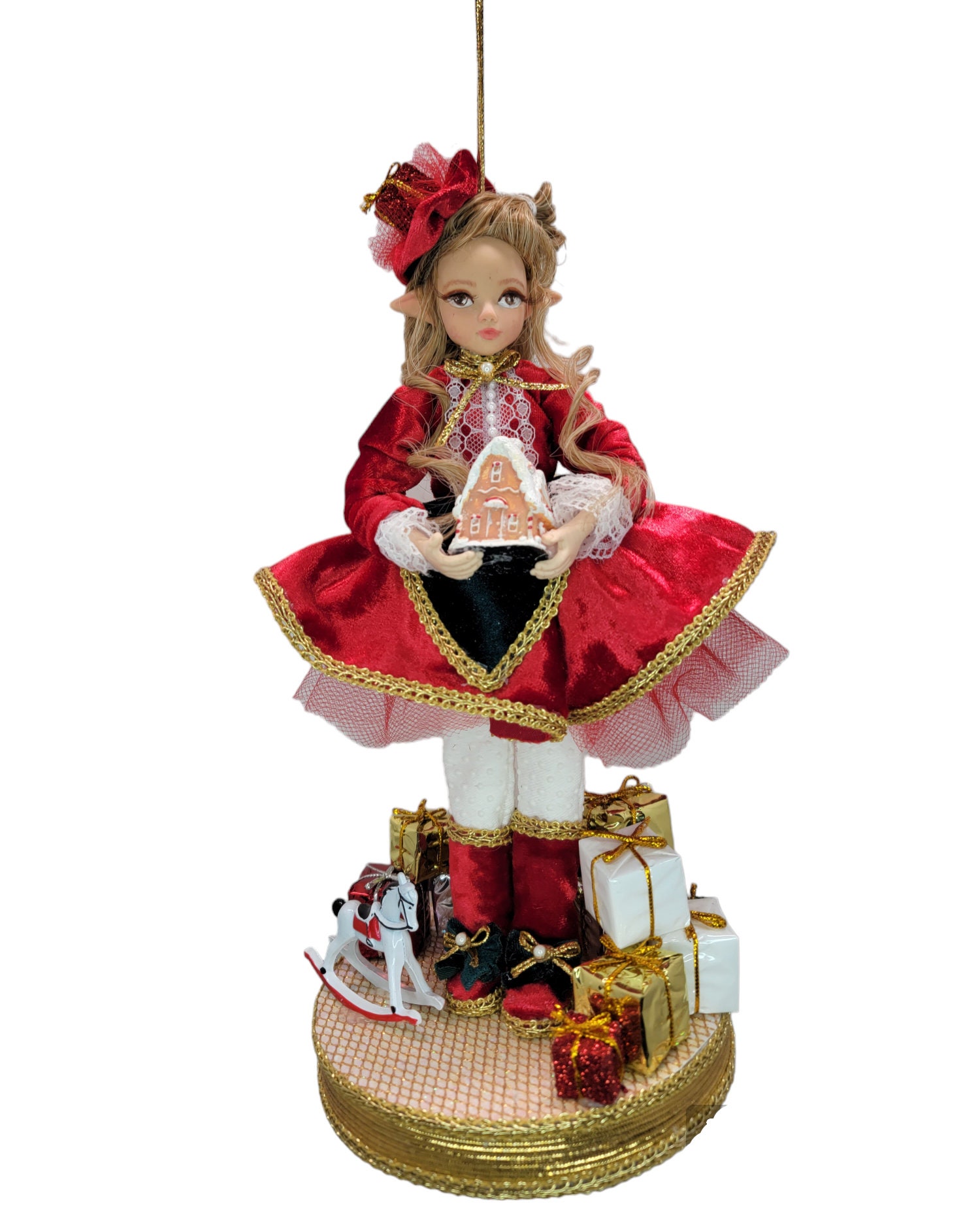 Ilustración De Feliz Navidad Vector Elf Carácter Tarjeta De Felicitación Y Más Vectores Libres