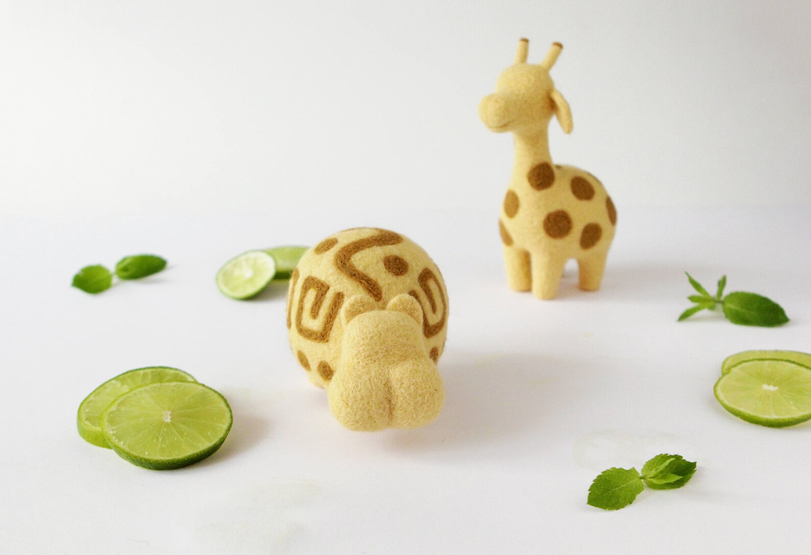 African Animals Figurines Safari Set Needle Felted Hippo and Etsy