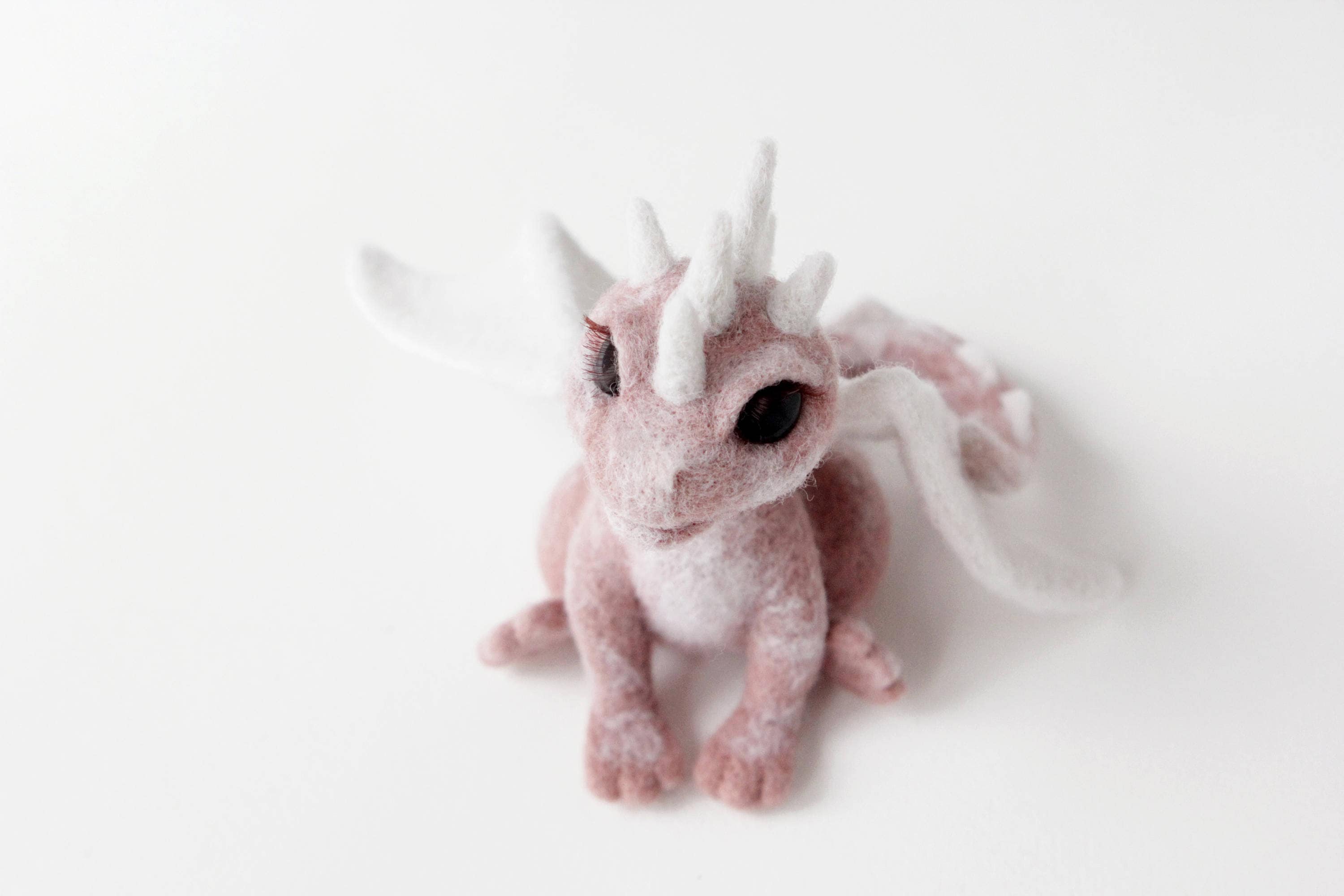 Needle felted dragon game of thrones gift felt dragon Etsy