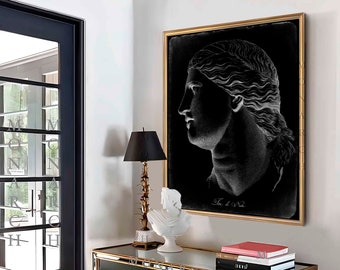 18th Century Greek Statue Art Print: Volpato Engraving