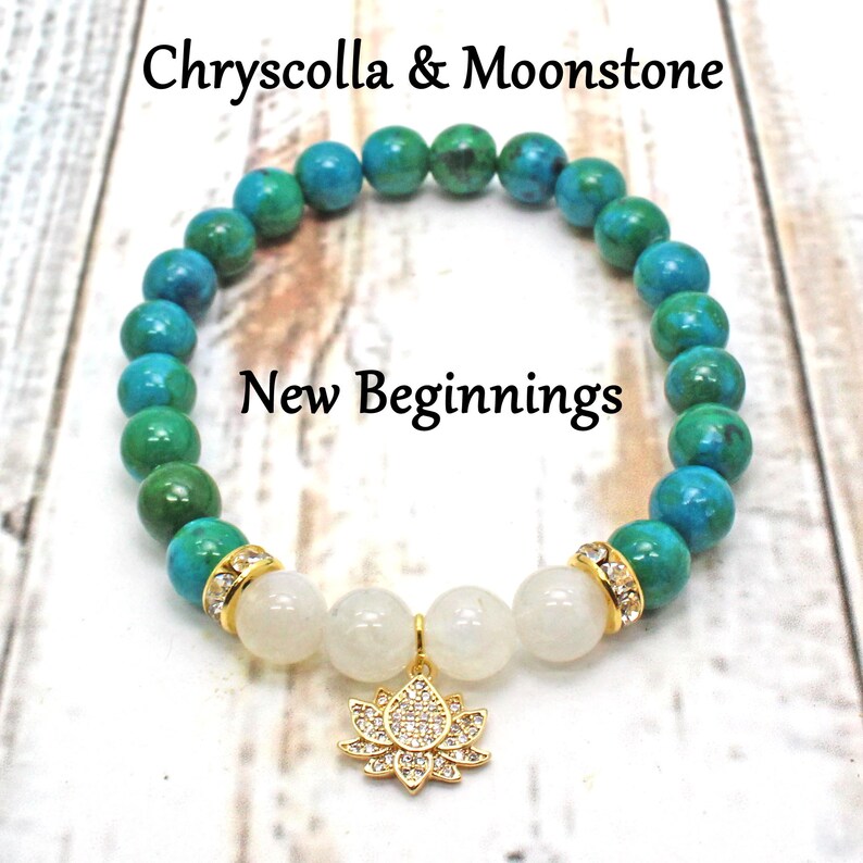 New Beginnings Gemstone Bracelet / Healing Bracelet / Self Etsy