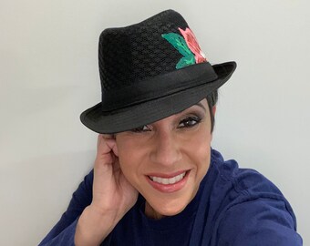 Boricua amapola fedora